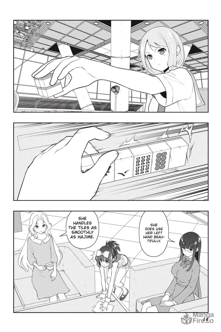Saki Chapter 237 page 12 - 