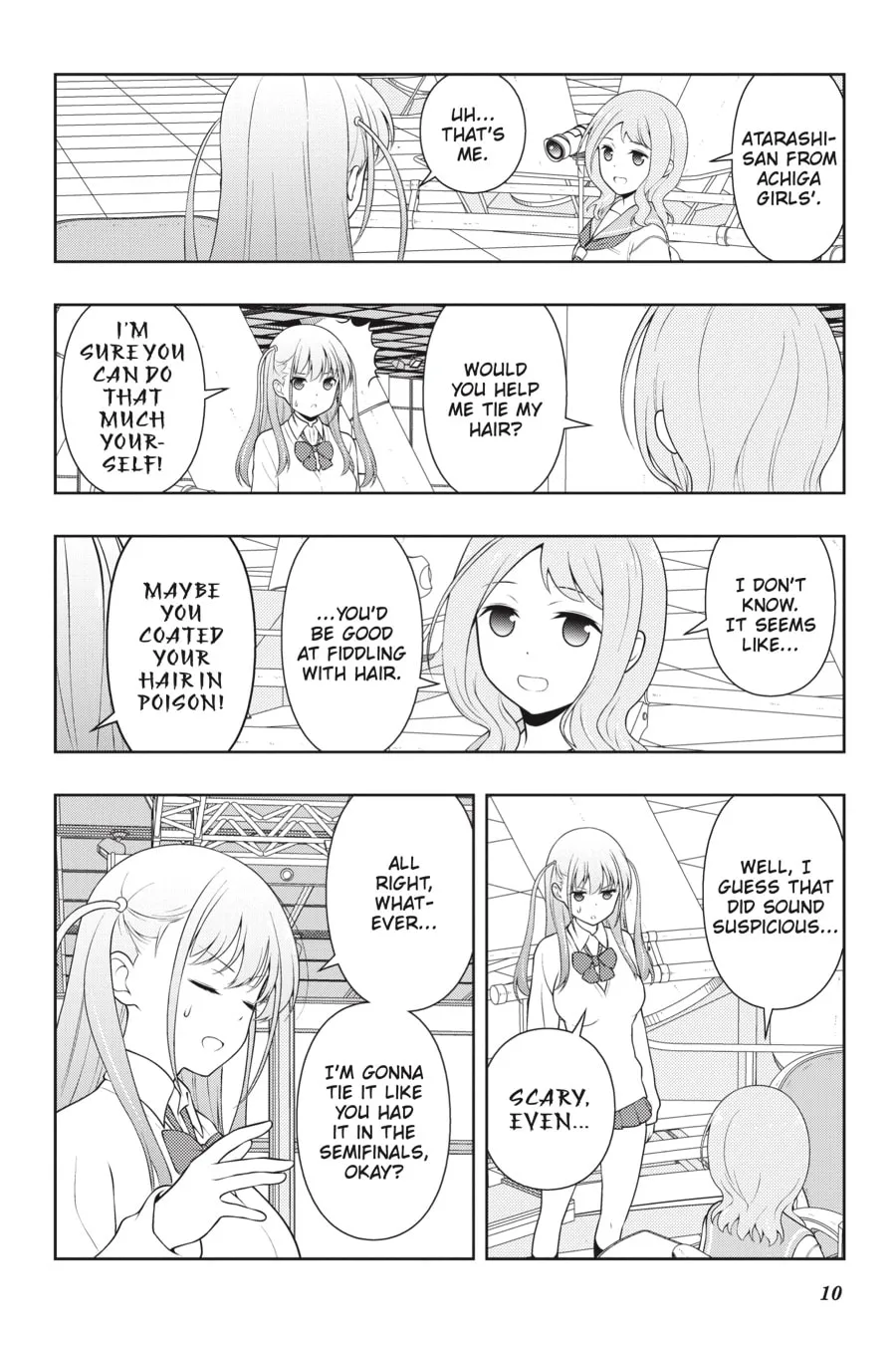 Saki Chapter 237 page 8 - 