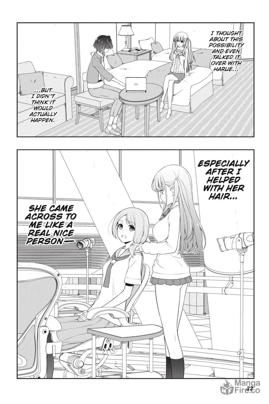 Saki Chapter 238 page 15 - 