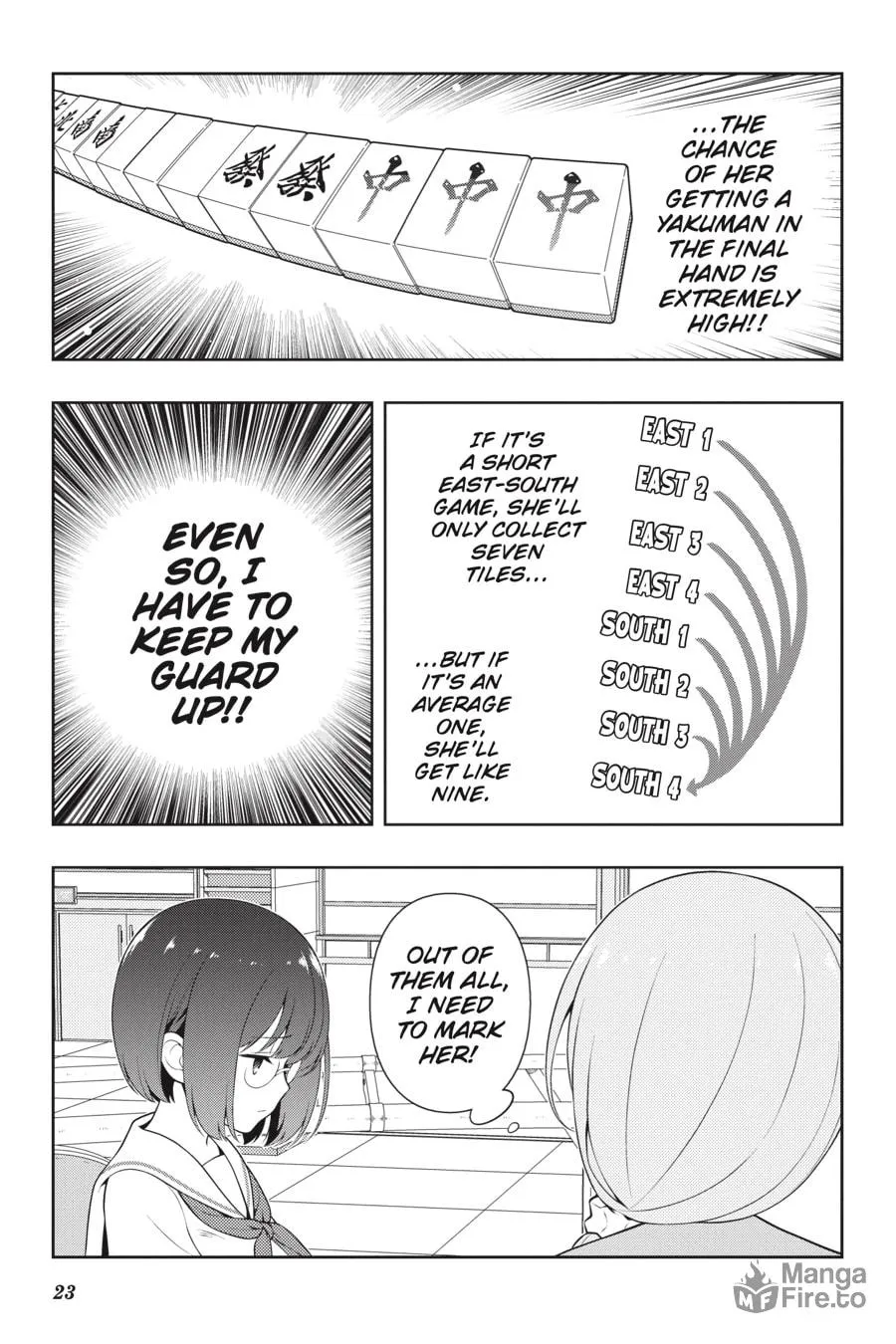 Saki Chapter 238 page 6 - 