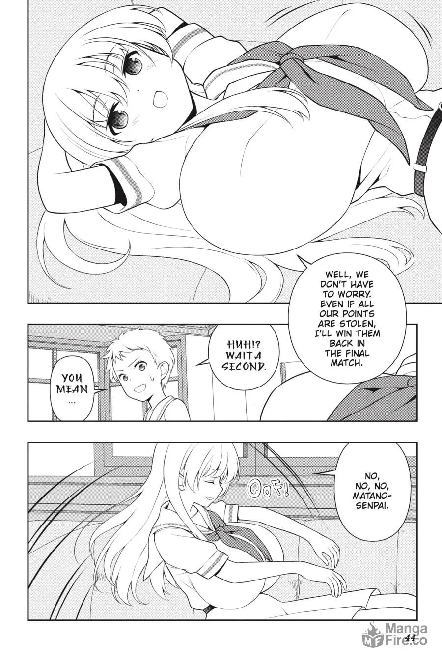 Saki Chapter 239 page 12 - 