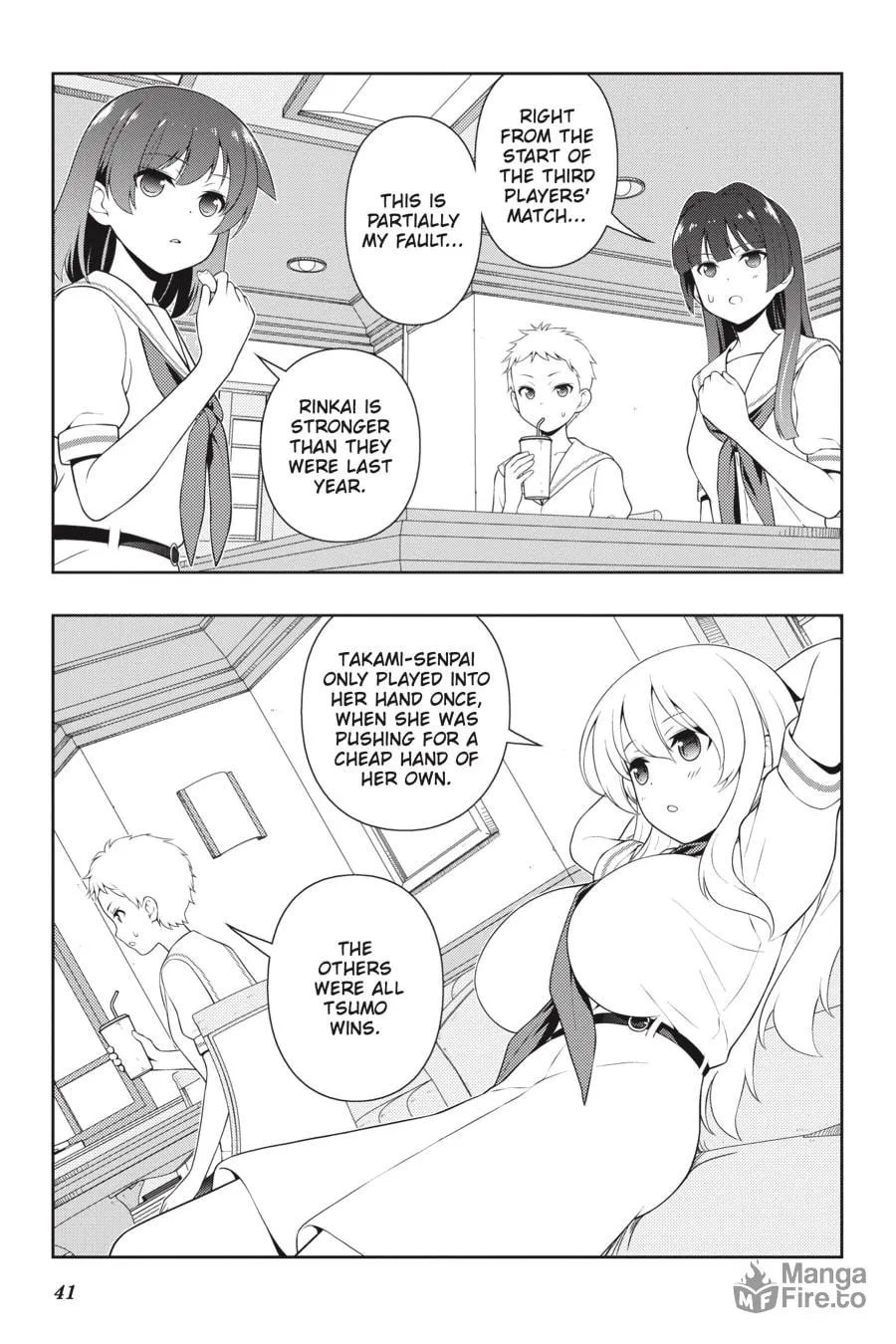 Saki Chapter 239 page 9 - 
