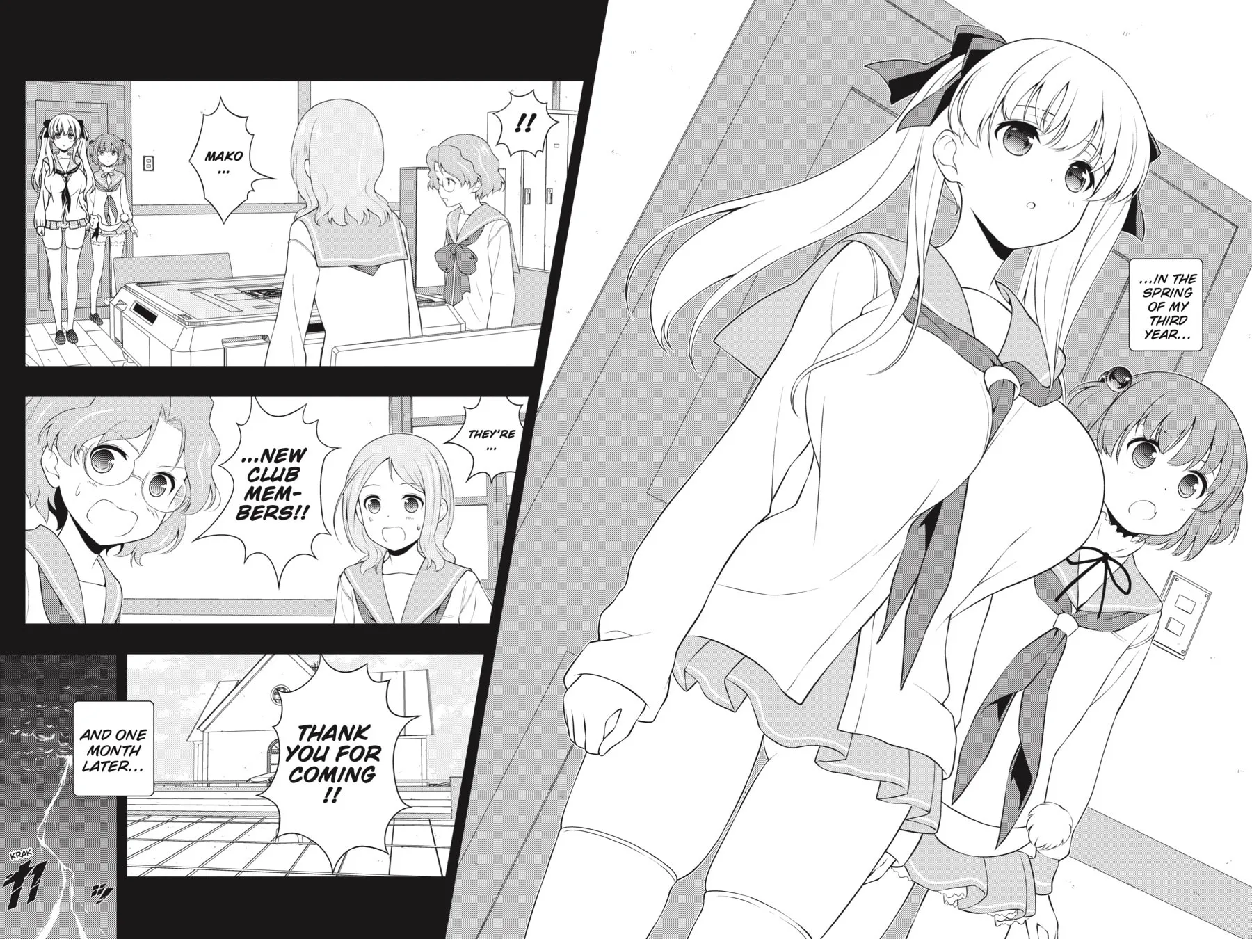 Saki Chapter 241 page 8 - 