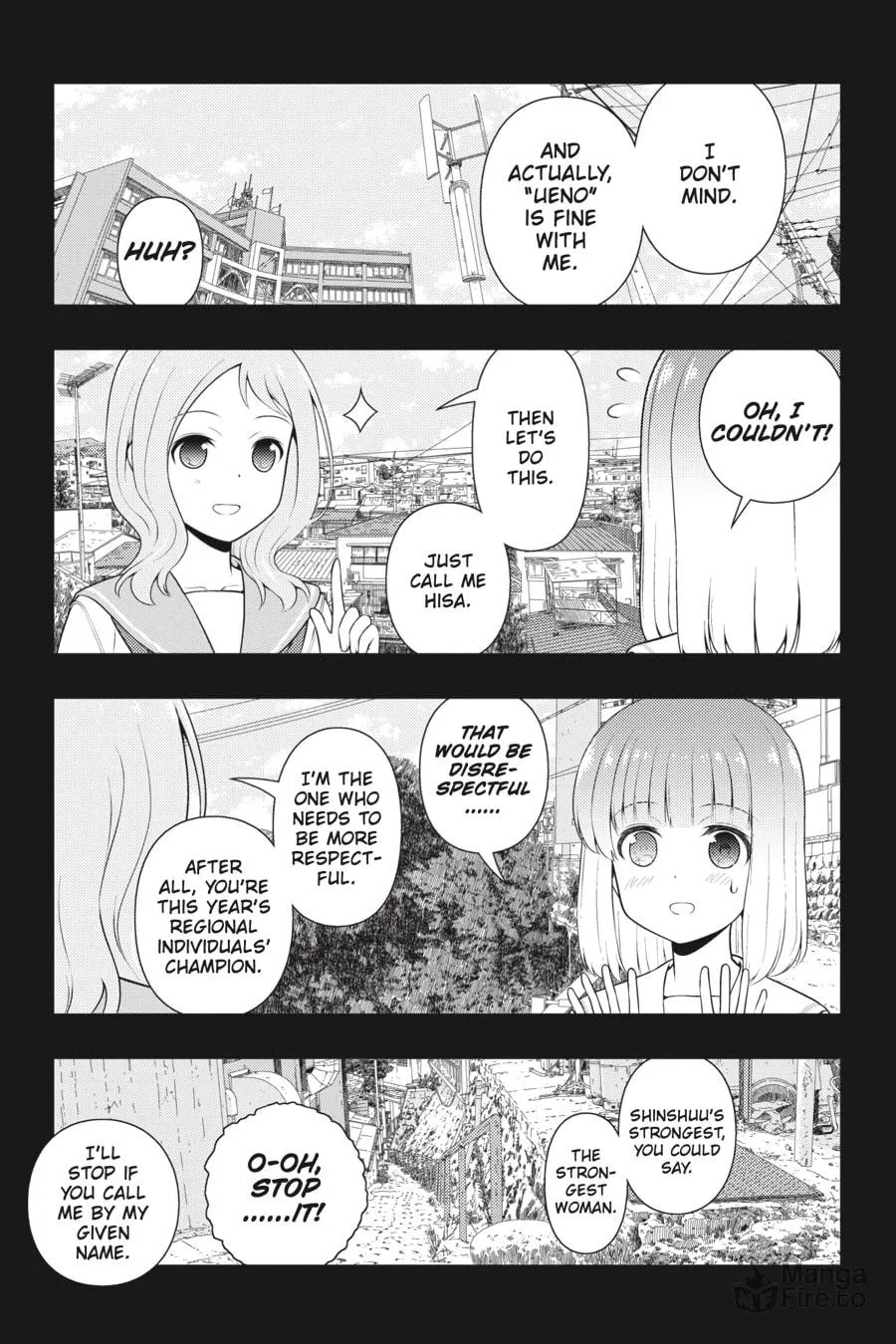 Saki Chapter 242 page 6 - 