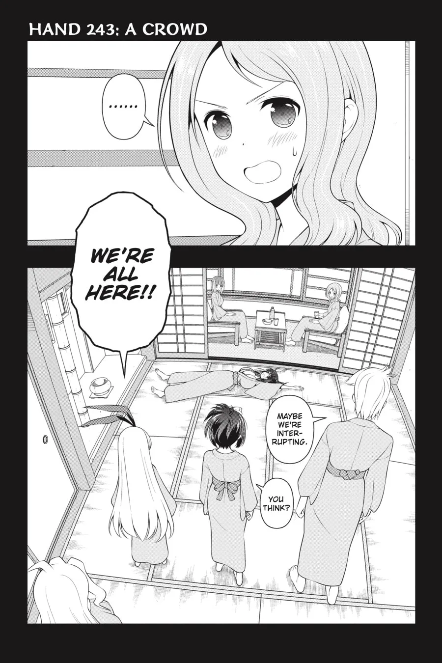 Saki Chapter 243 page 1 - 