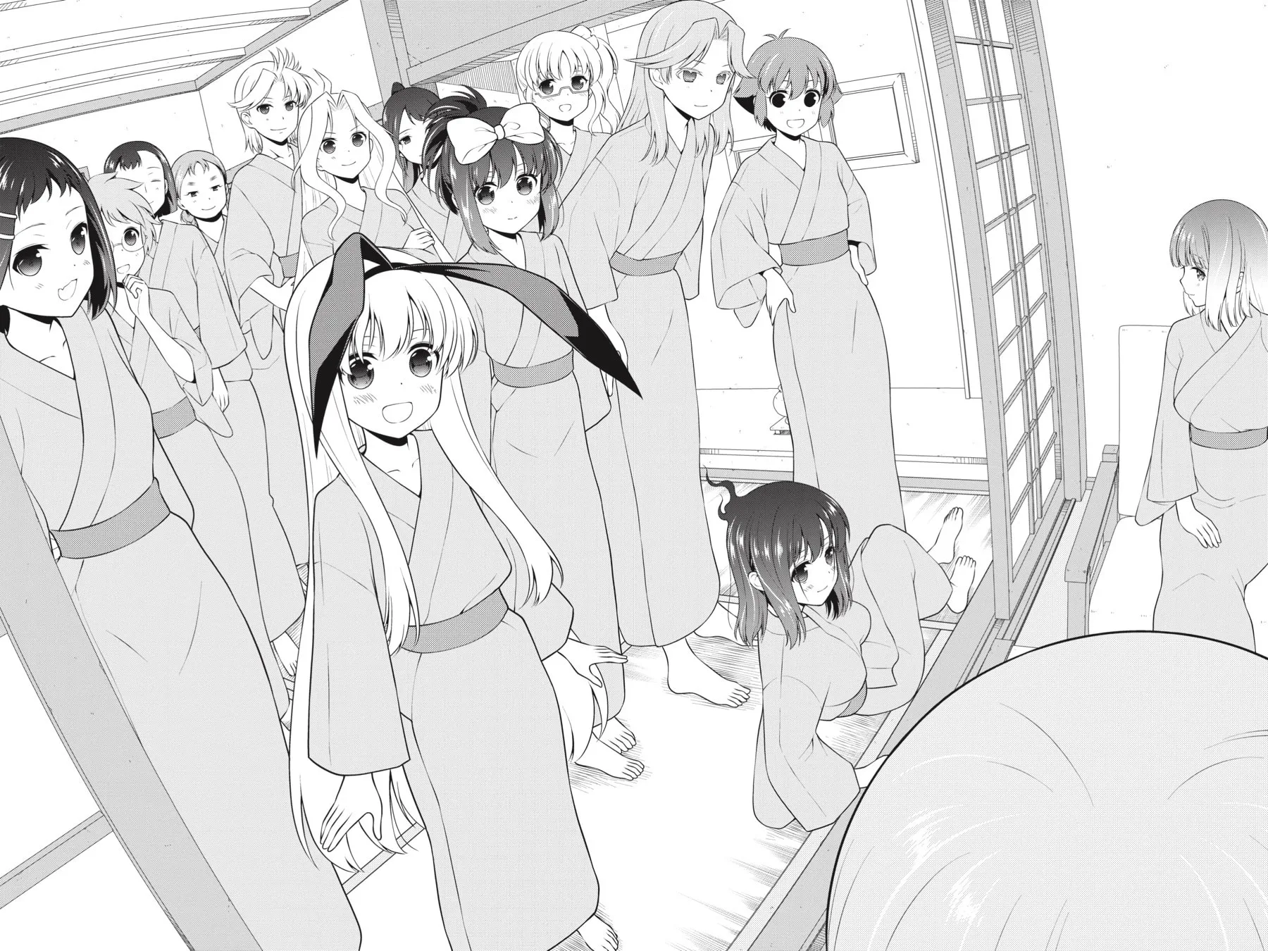 Saki Chapter 243 page 4 - 