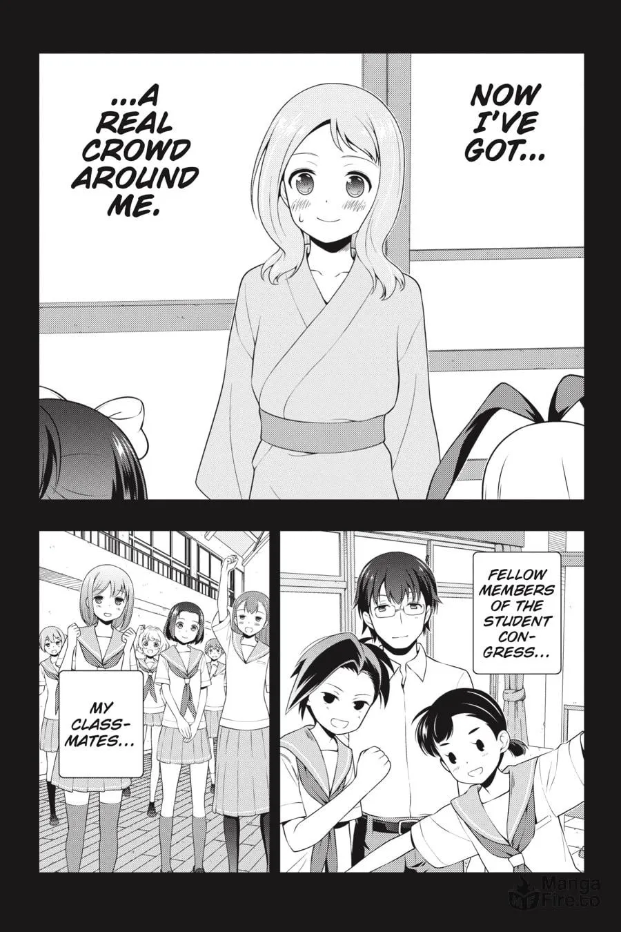 Saki Chapter 243 page 5 - 