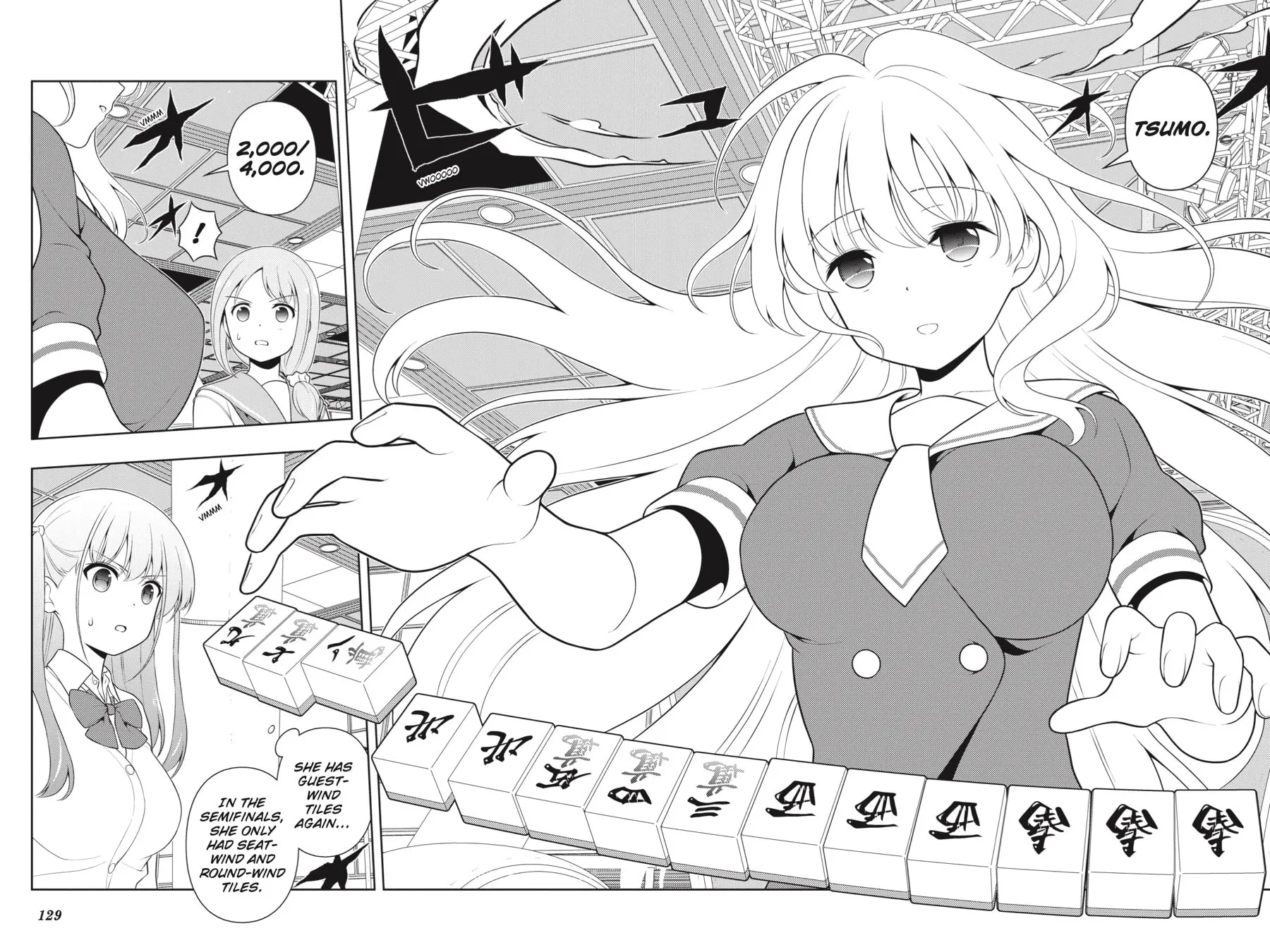 Saki Chapter 244 page 11 - 