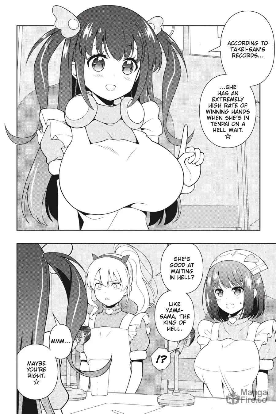 Saki Chapter 244 page 9 - 