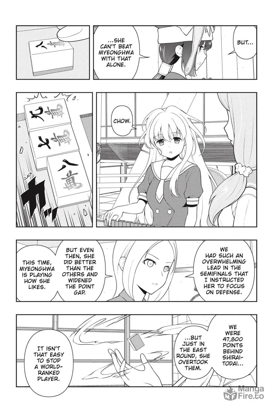 Saki Chapter 244 page 10 - 