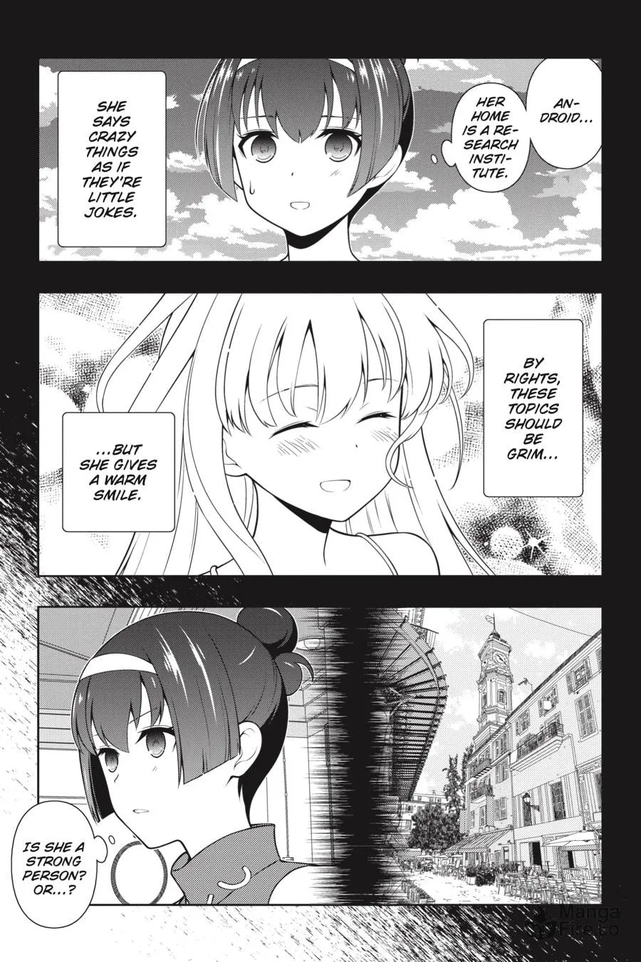 Saki Chapter 245 page 6 - 