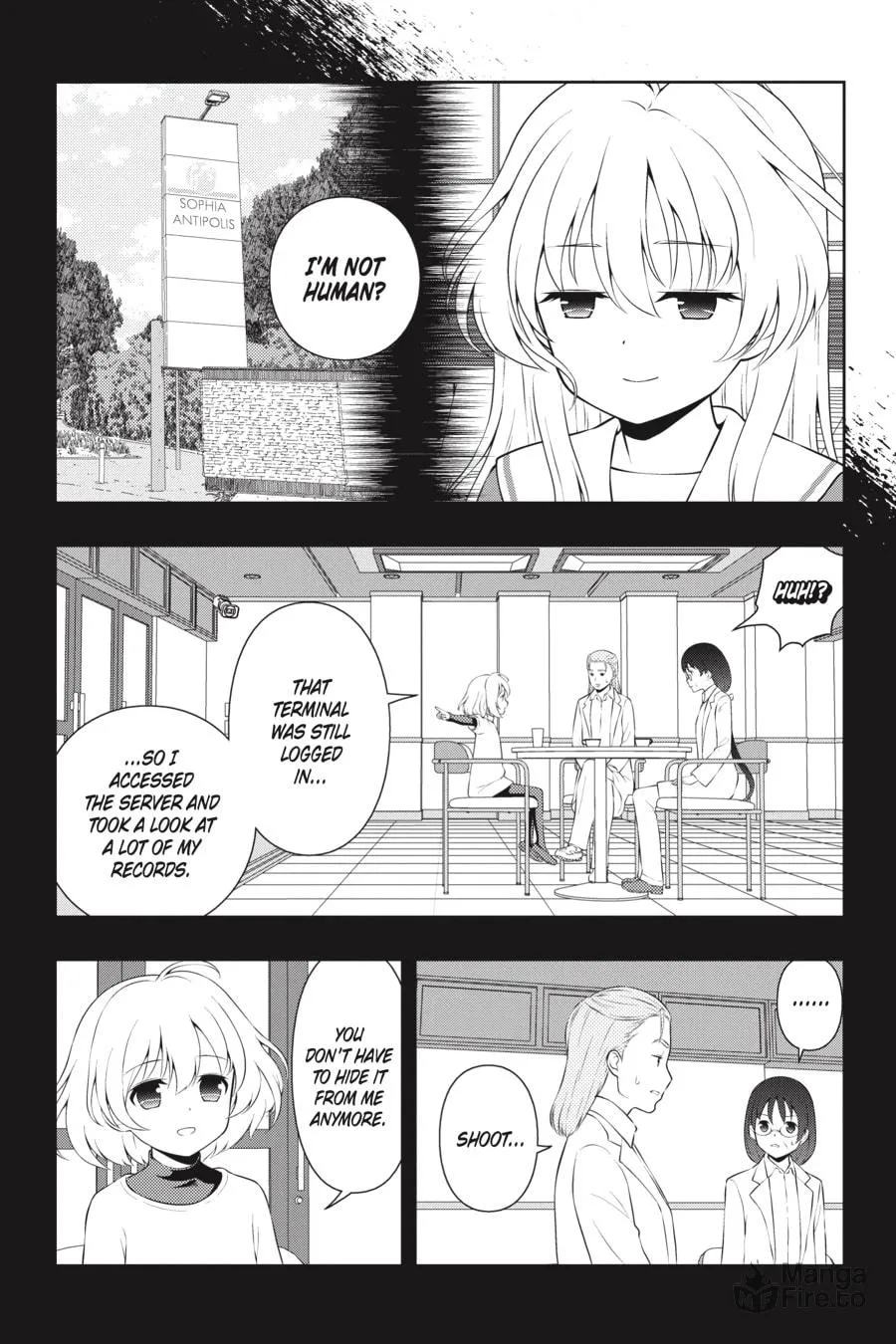 Saki Chapter 245 page 9 - 