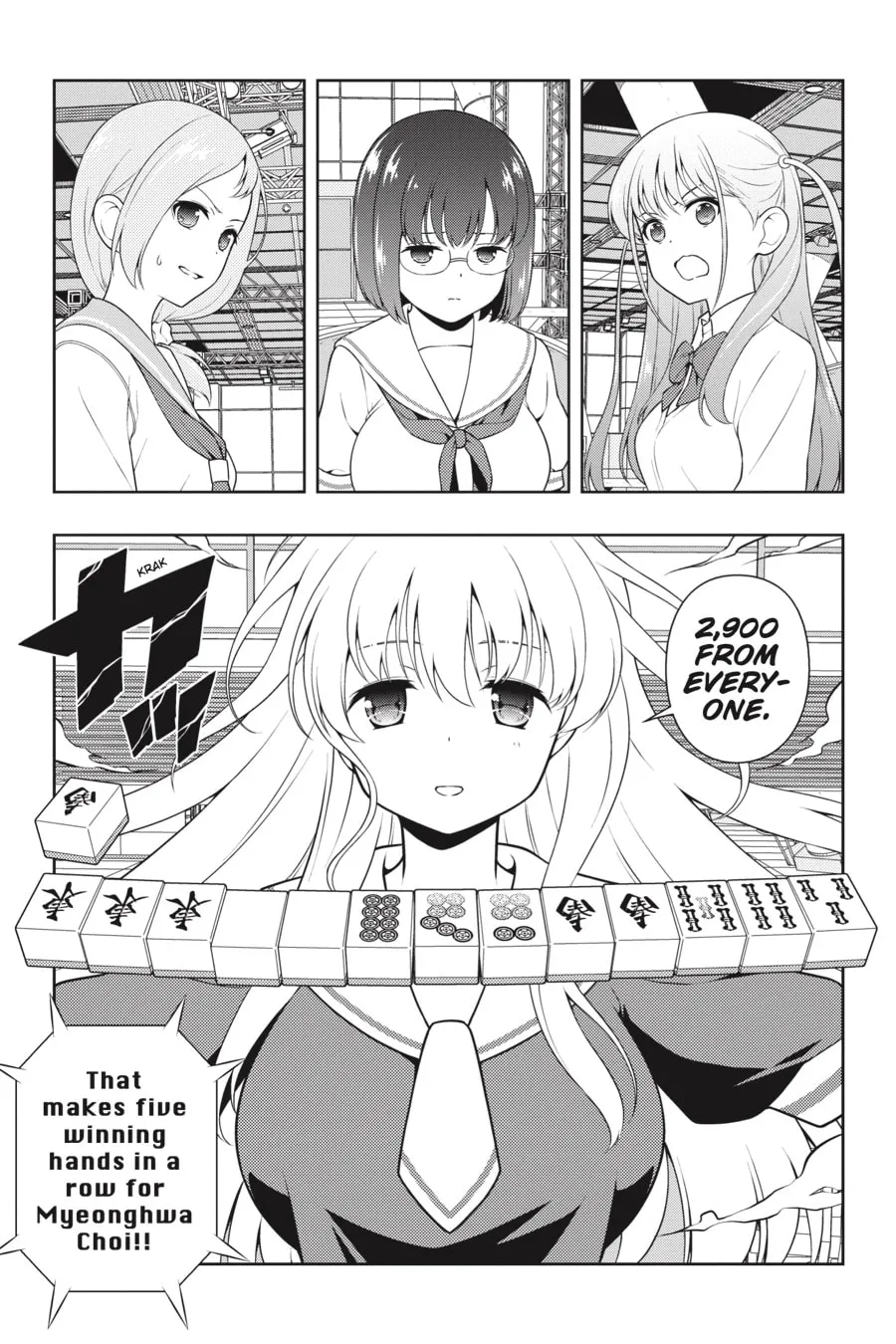 Saki Chapter 246 page 8 - 