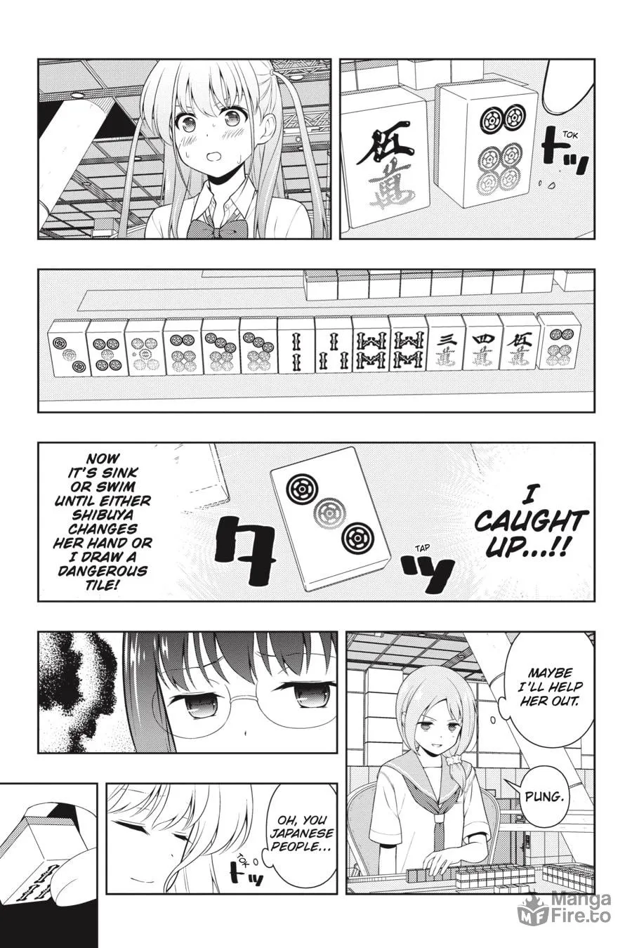 Saki Chapter 247 page 12 - 