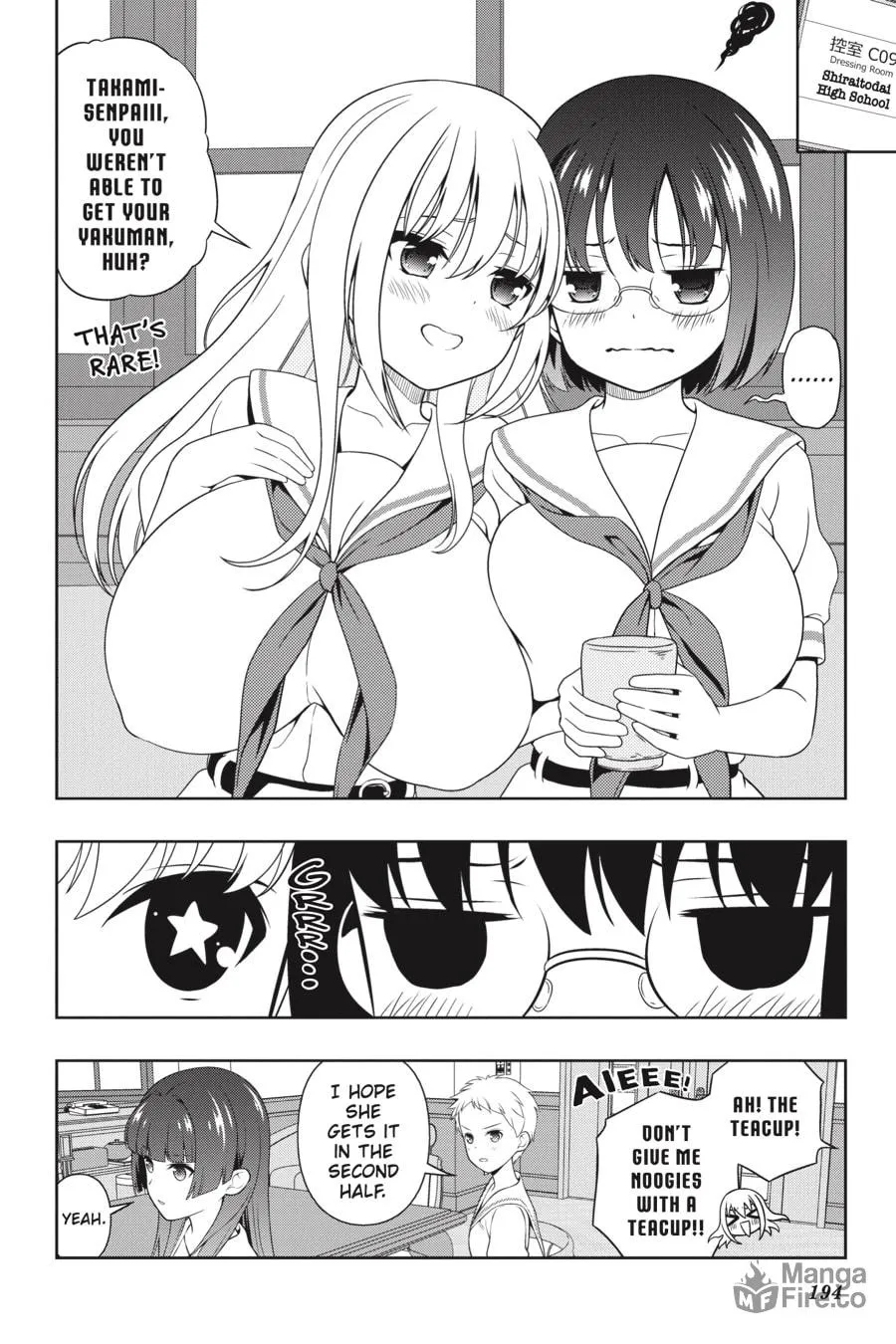 Saki Chapter 248 page 12 - 