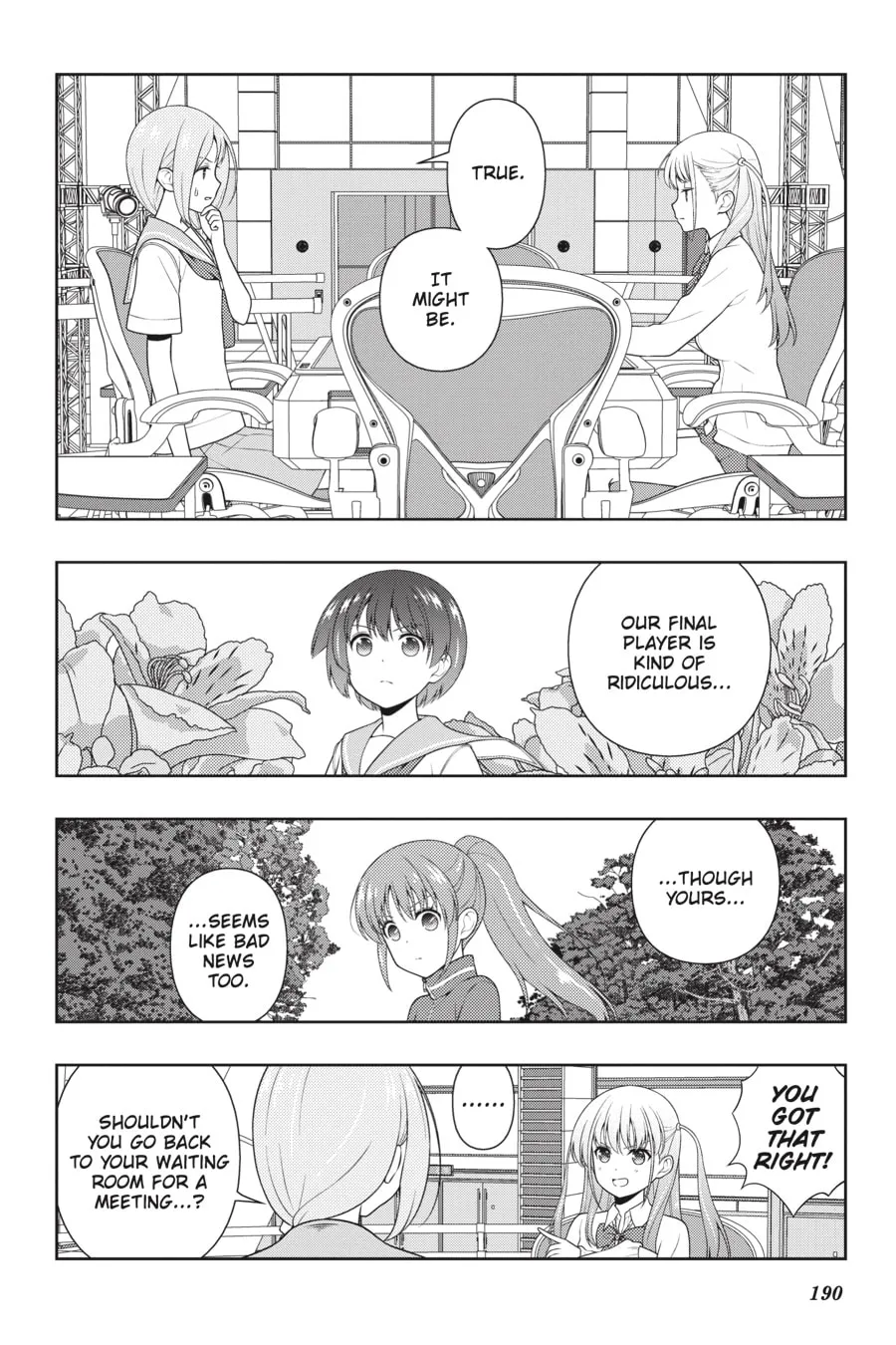Saki Chapter 248 page 8 - 