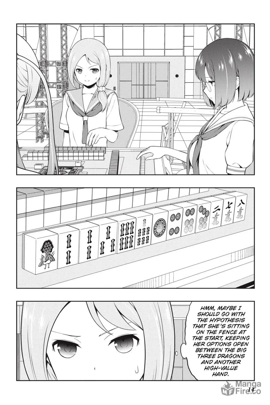 Saki Chapter 249 page 12 - 