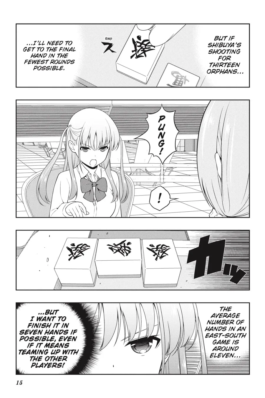 Saki Chapter 249 page 13 - 