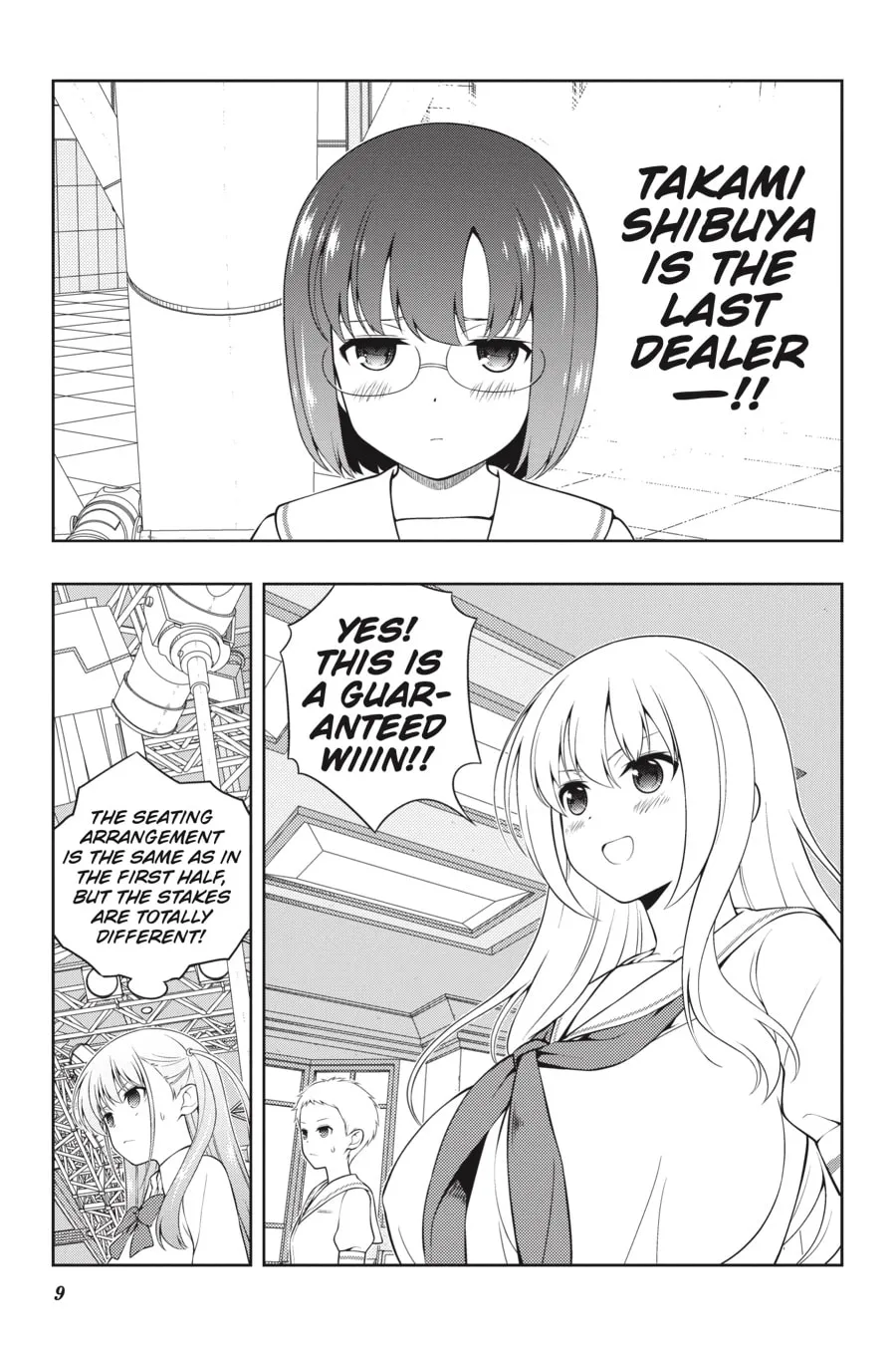 Saki Chapter 249 page 8 - 