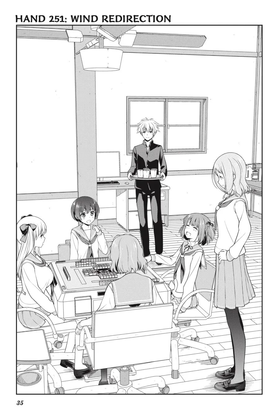 Saki Chapter 251 page 1 - 