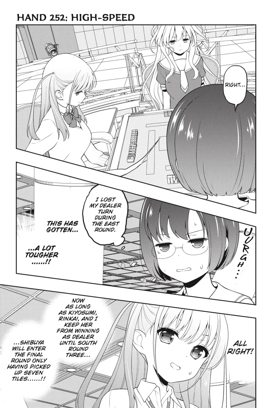 Saki Chapter 252 page 1 - 