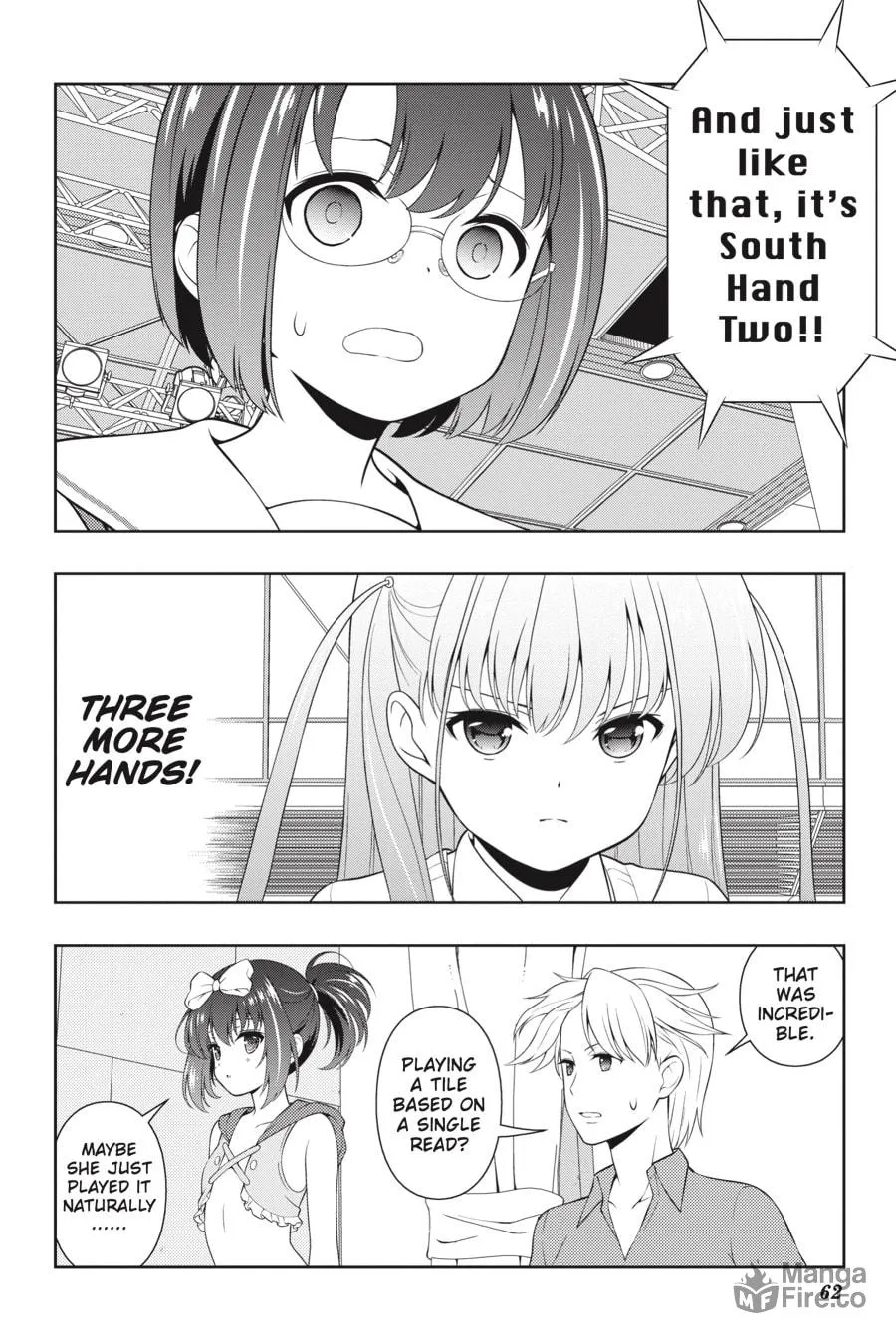 Saki Chapter 252 page 12 - 