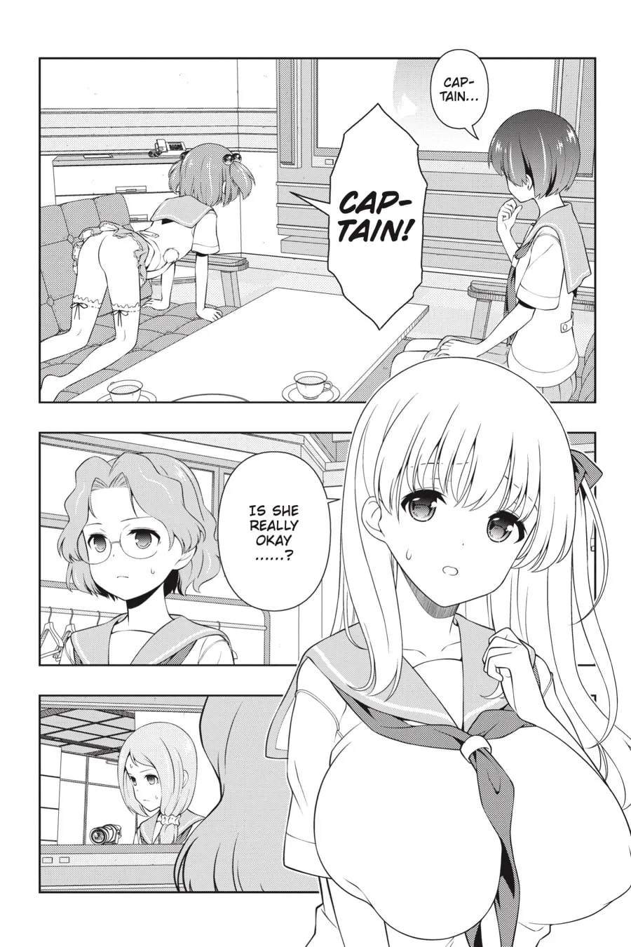 Saki Chapter 252 page 8 - 