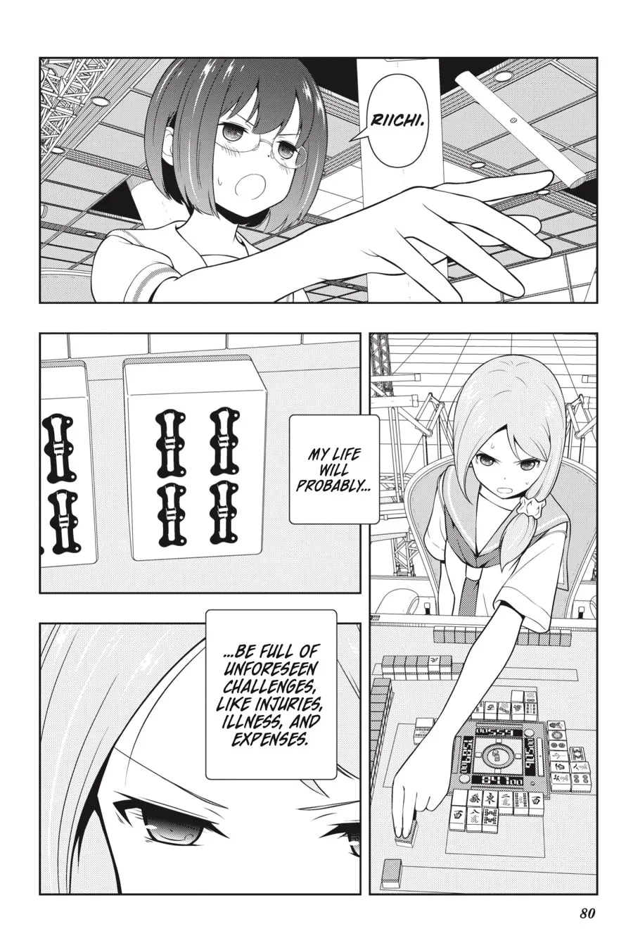 Saki Chapter 253 page 13 - 
