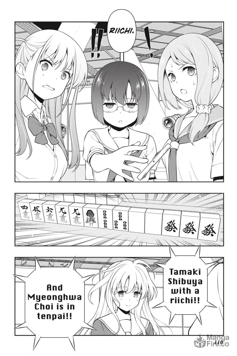 Saki Chapter 255 page 12 - 