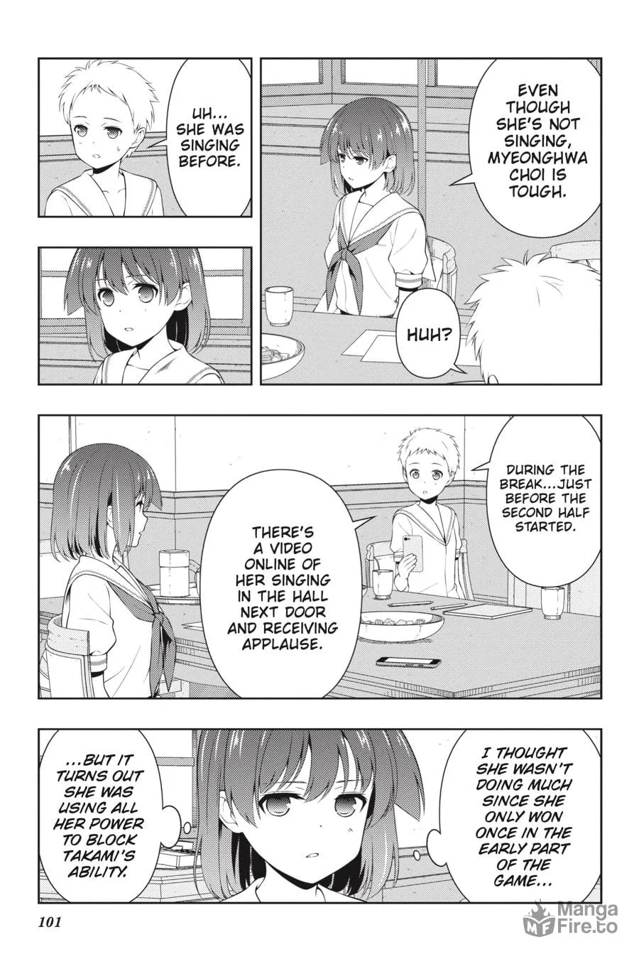 Saki Chapter 255 page 3 - 