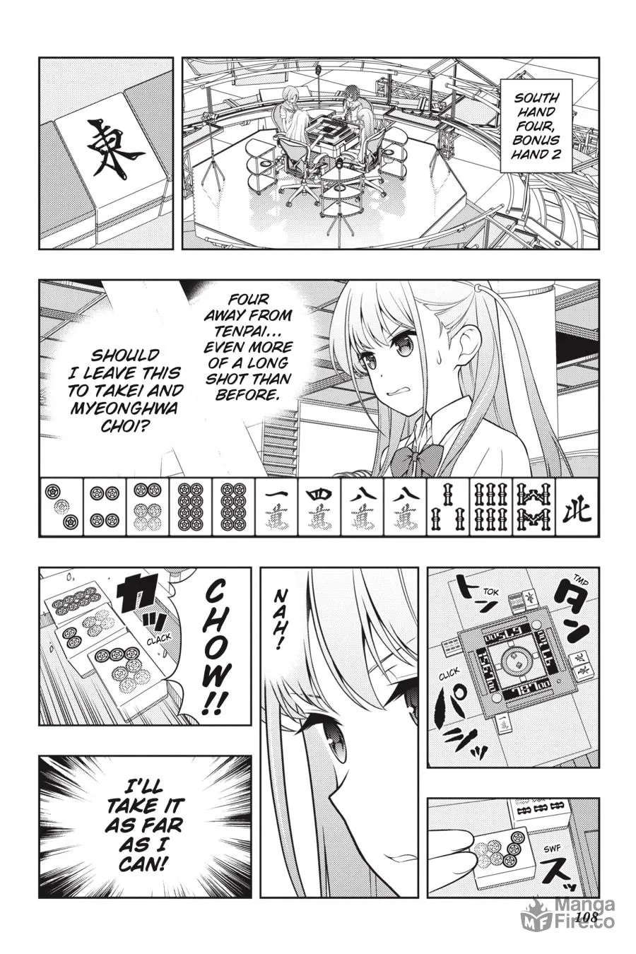 Saki Chapter 255 page 10 - 