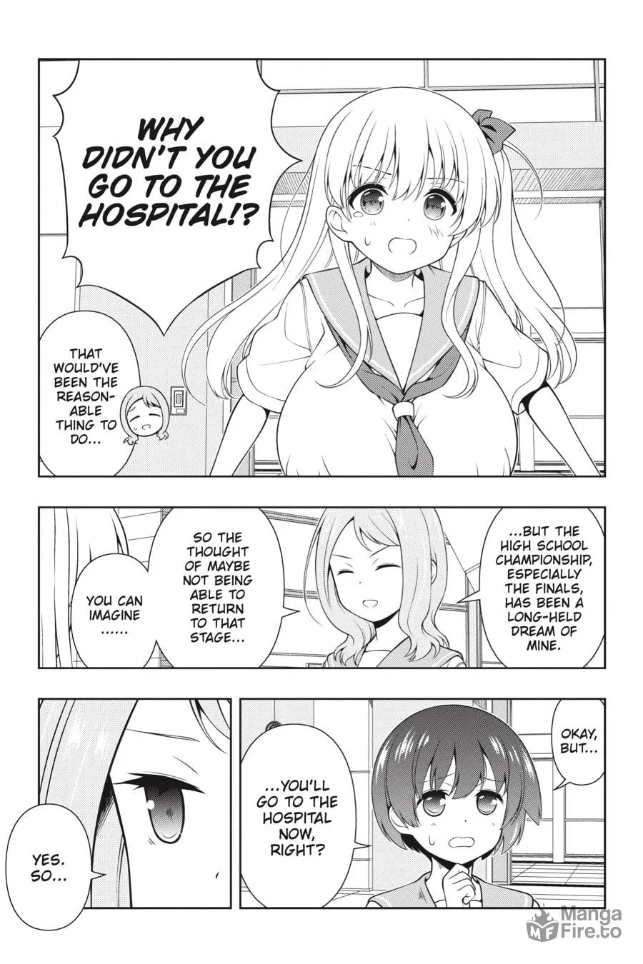 Saki Chapter 256 page 10 - 
