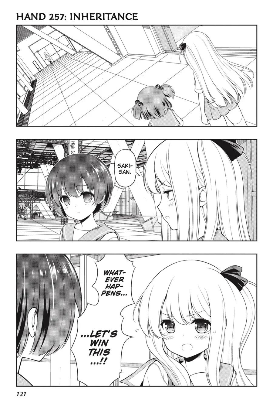 Saki Chapter 257 page 1 - 