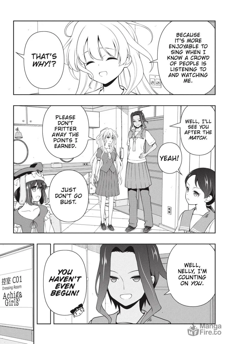 Saki Chapter 257 page 15 - 