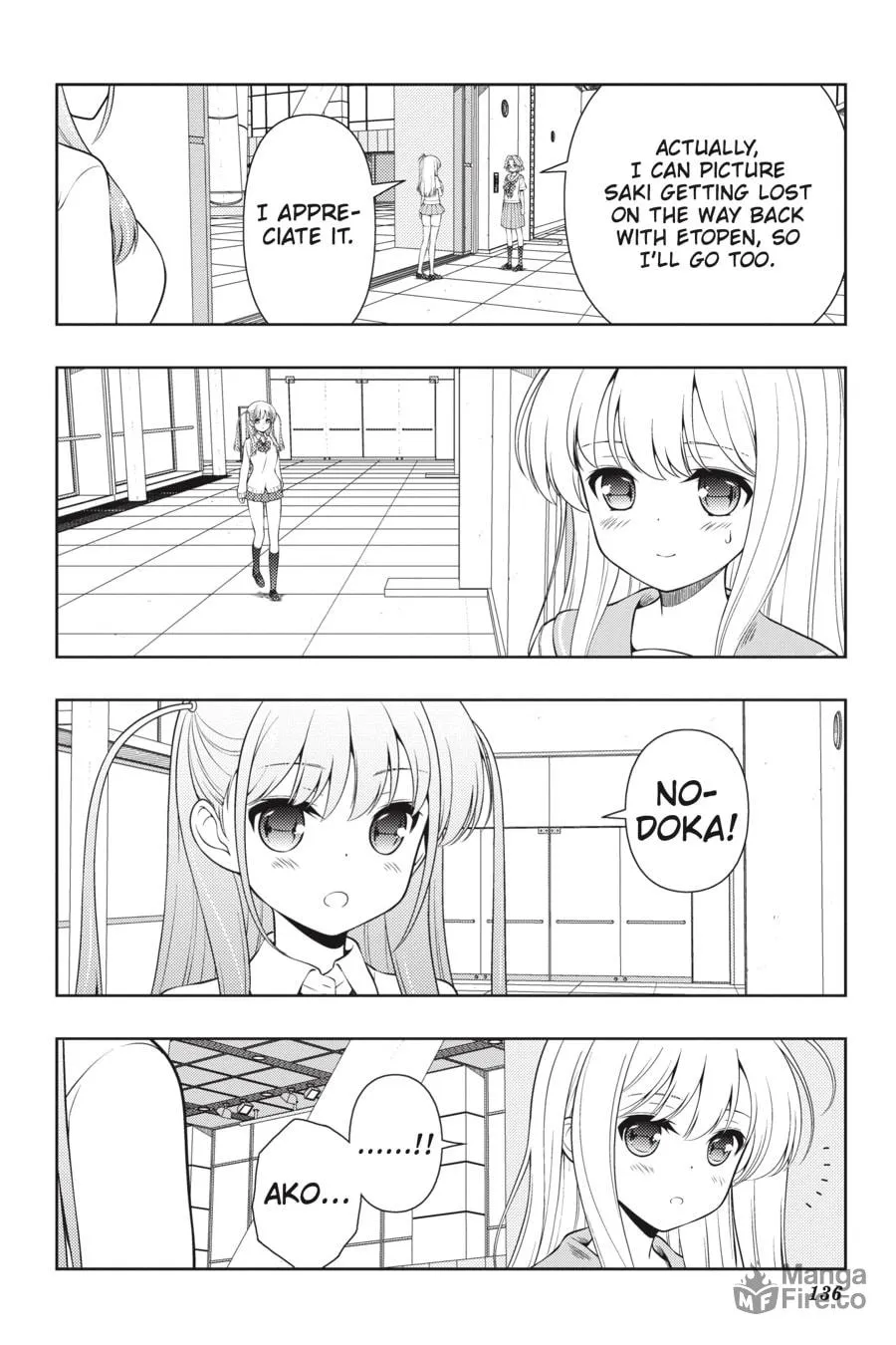 Saki Chapter 257 page 6 - 
