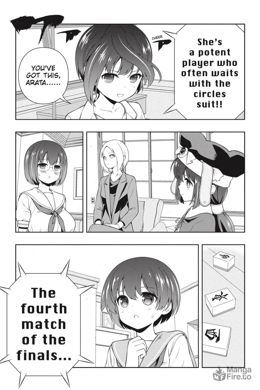 Saki Chapter 258 page 9 - 