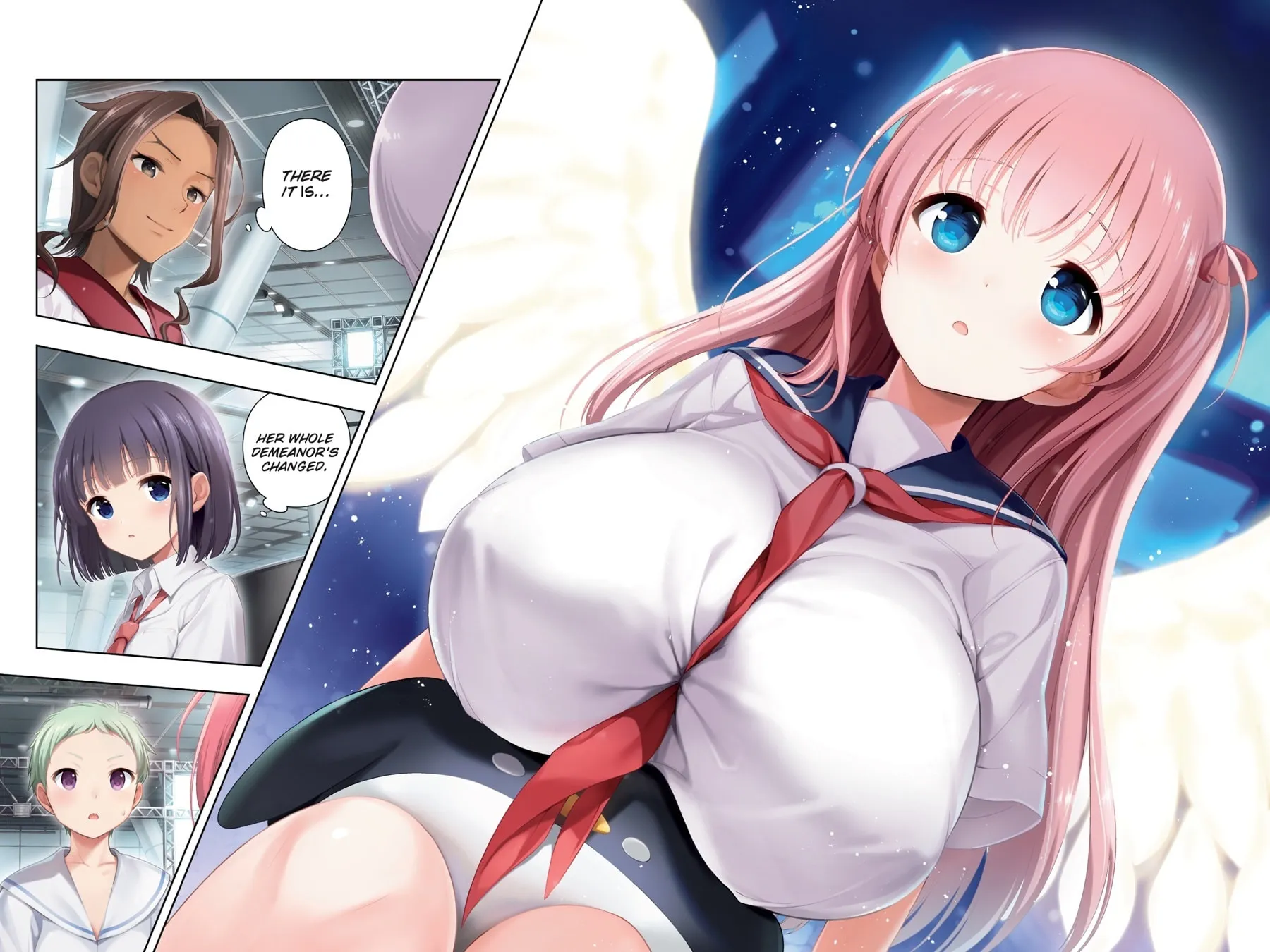Saki Chapter 259 page 2 - 