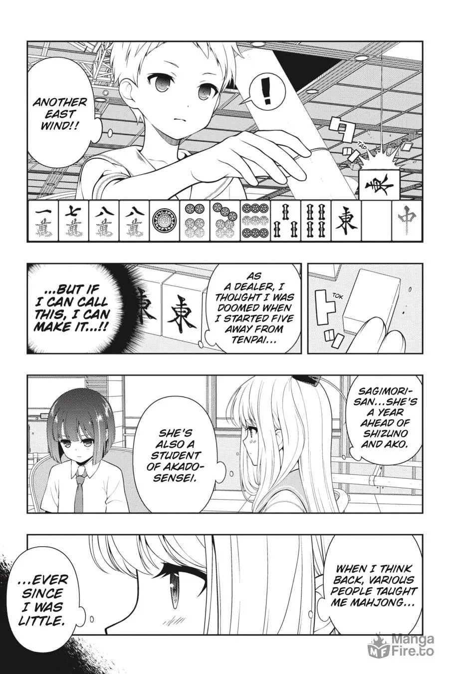 Saki Chapter 259 page 6 - 