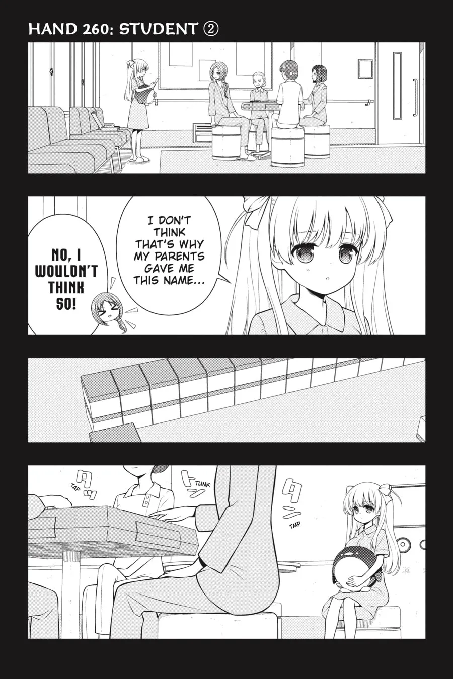 Saki Chapter 260 page 1 - 