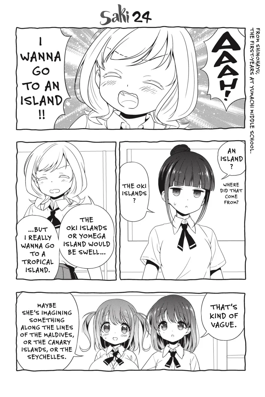 Saki Chapter 260 page 16 - 