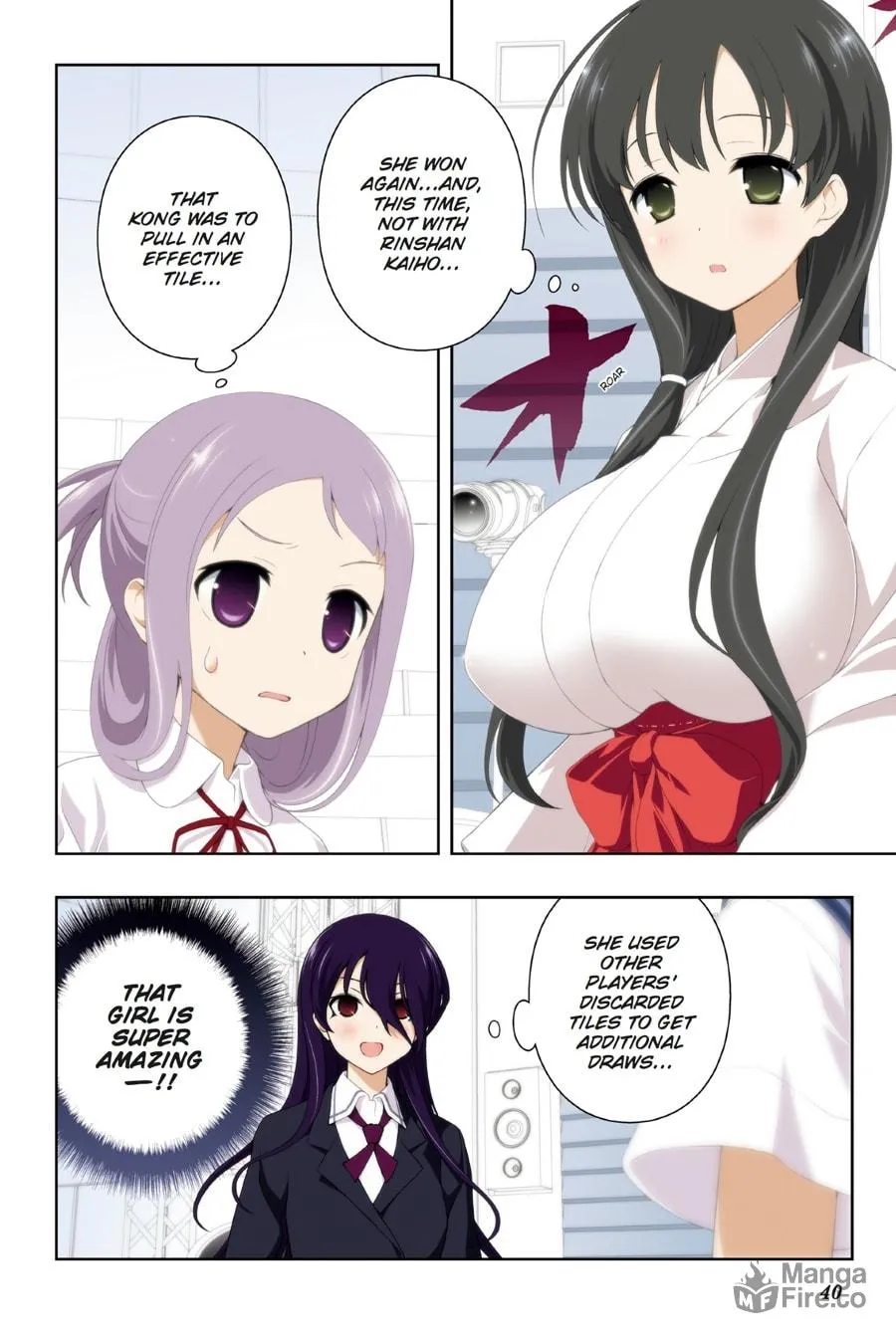 Saki Chapter 98 page 3 - 