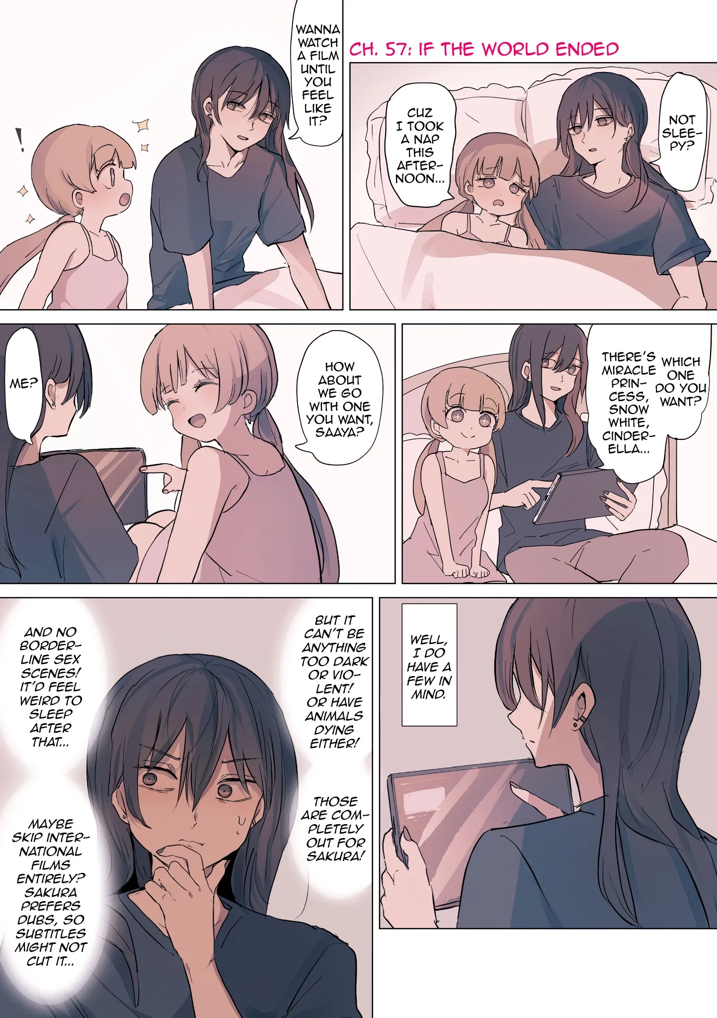 Sakura's World Chapter 57 page 1 - 