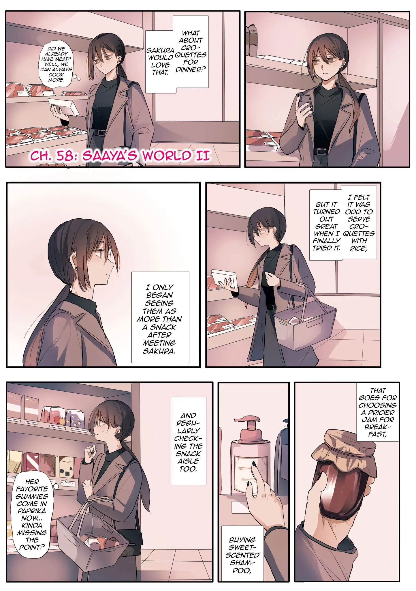 Sakura's World Chapter 58 page 1 - 