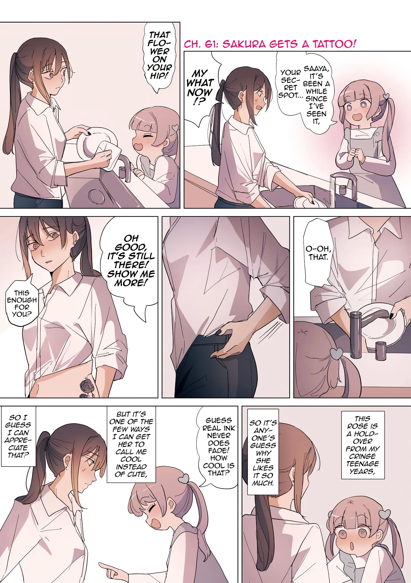 Sakura's World Chapter 61 page 1 - 