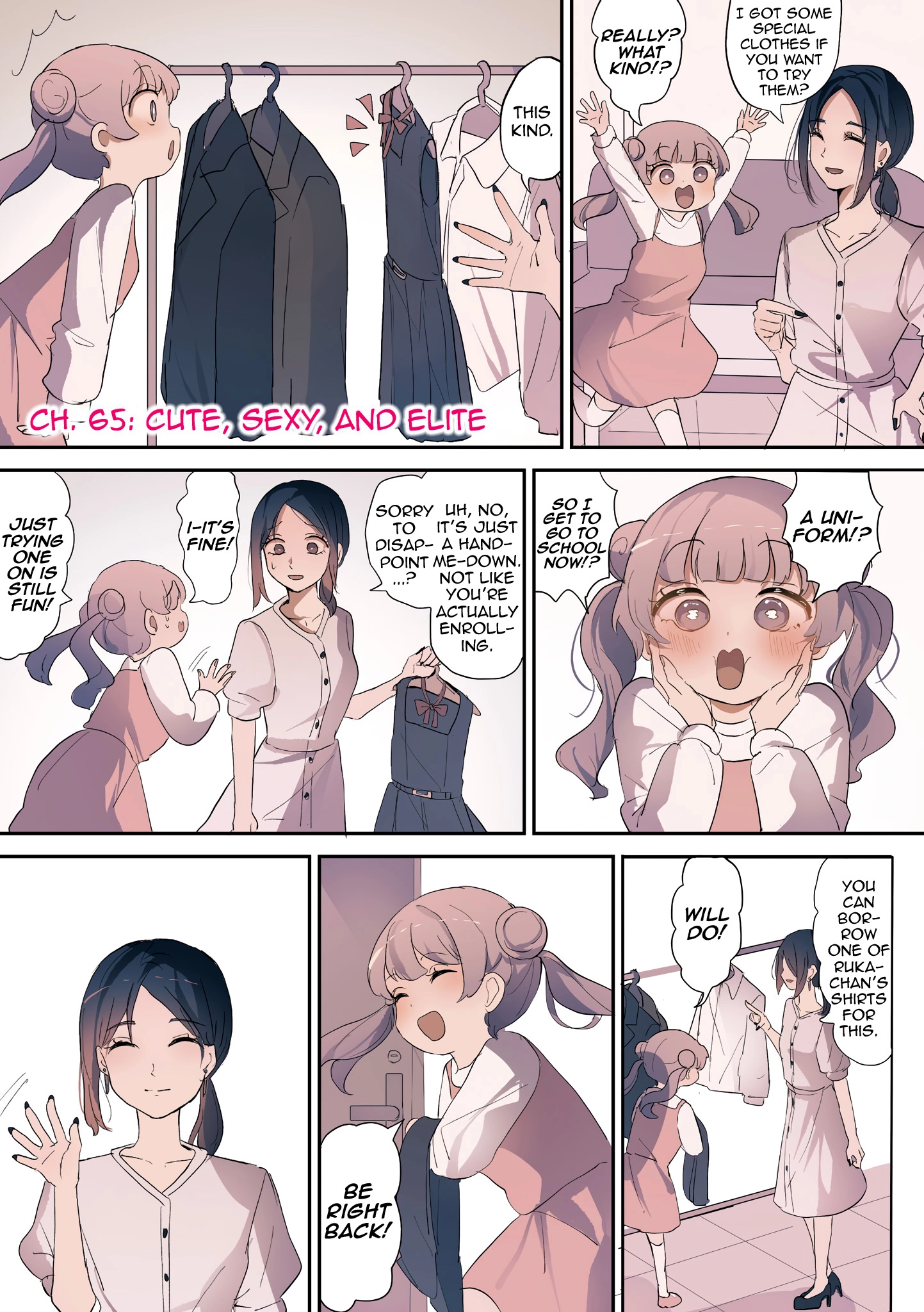 Sakura's World Chapter 65 page 1 - 