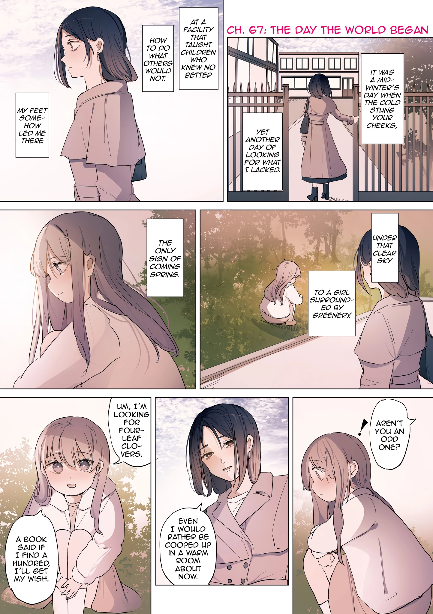 Sakura's World Chapter 67 page 1 - 