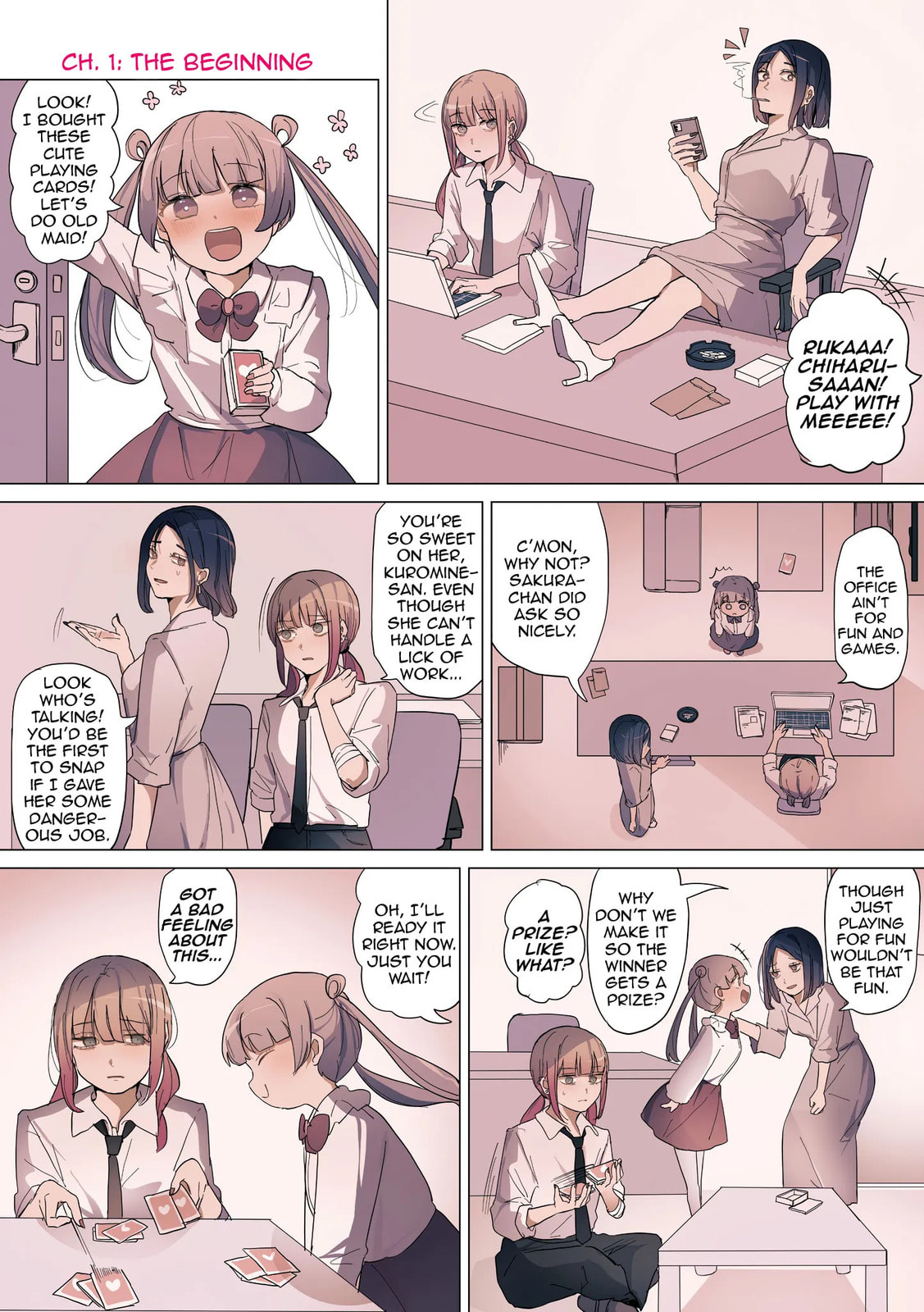 Sakura's World Chapter 1 page 1 - 