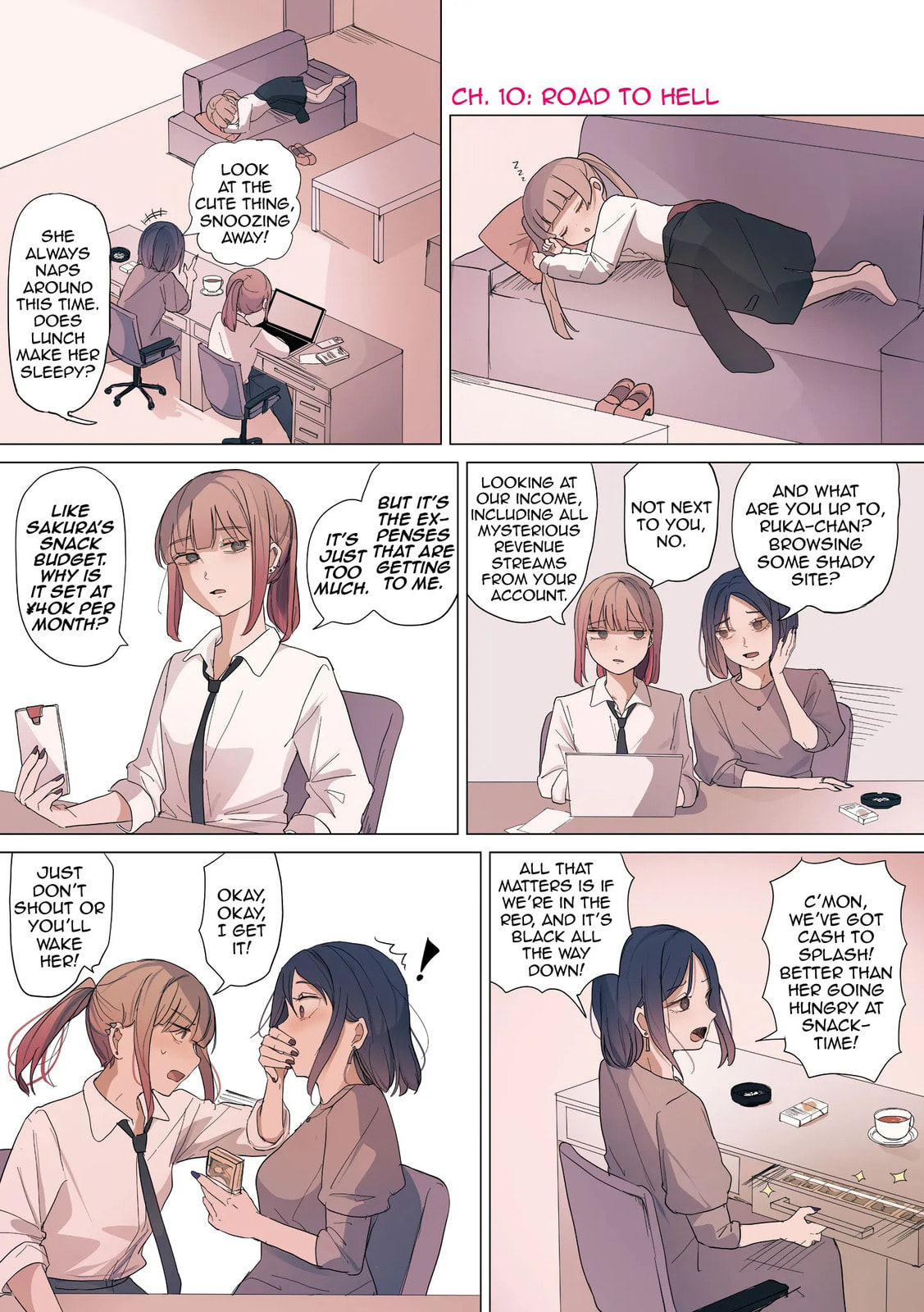 Sakura's World Chapter 10 page 1 - 