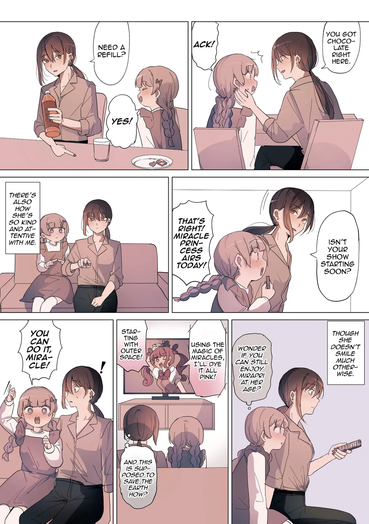 Sakura's World Chapter 13 page 2 - 