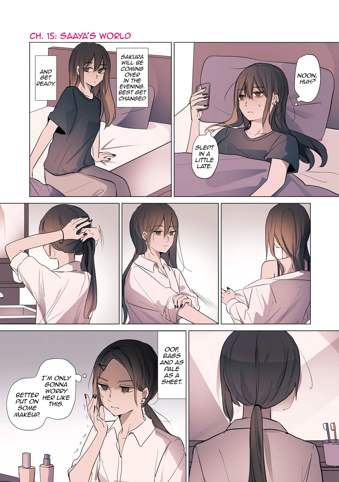 Sakura's World Chapter 15 page 1 - 